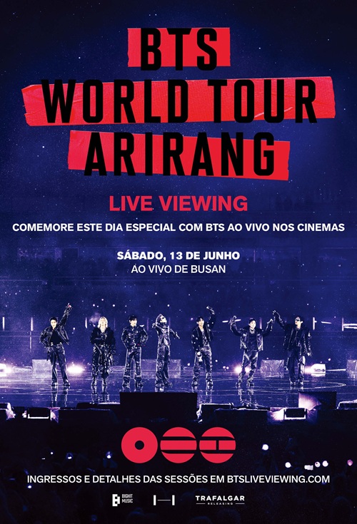 Poster do filme BTS World Tour Arirang in Busan: Live Viewing