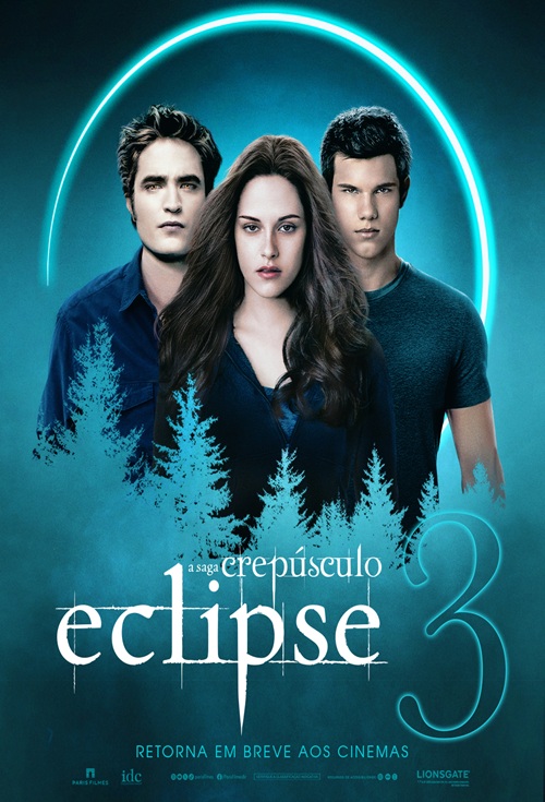 Poster do filme A Saga Crepúsculo: Eclipse (Relançamento)